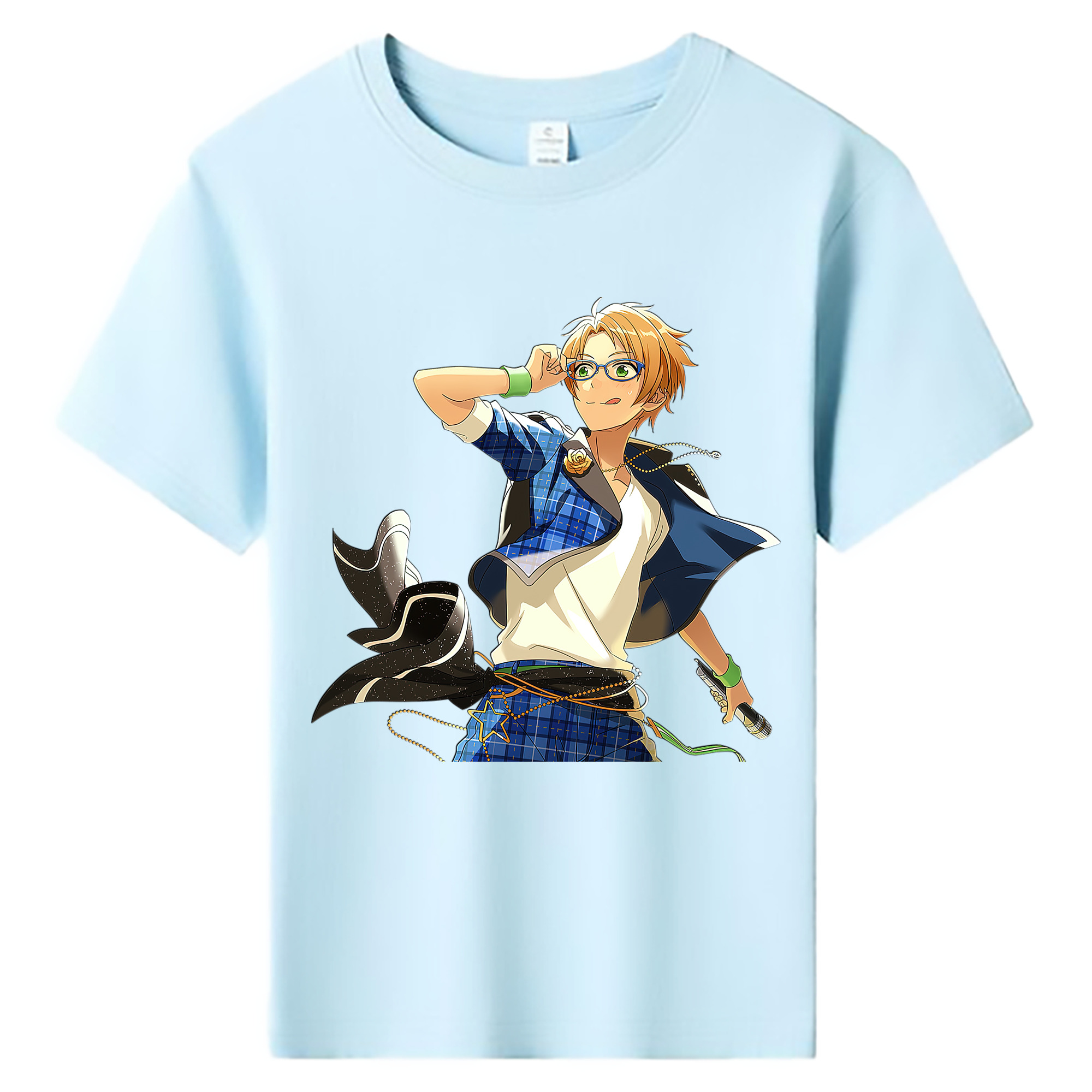 （画像用） あんさんぶるスターズ! Ensemble Stars 綿100％キッズTシャツ（フロントプリント）